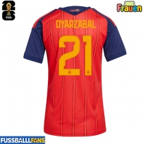 Spanien Mikel Oyarzabal #21 Heimtrikot Frauen WM 2026 Kurzarm